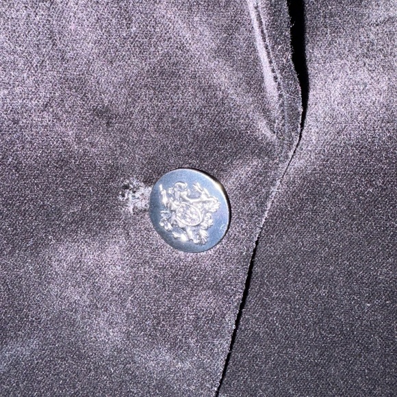 White House Black Market Velvet Blazer - Picture 2 of 7